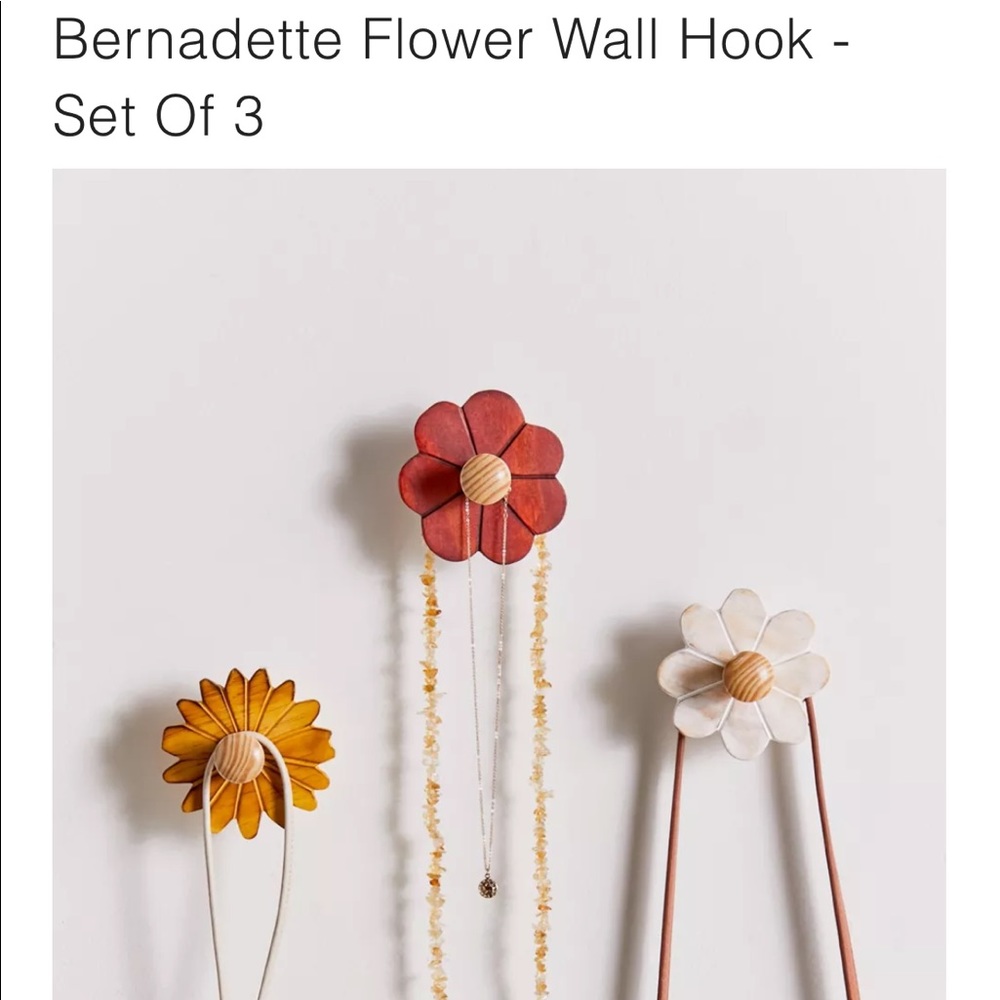 Flower Wall Hooks